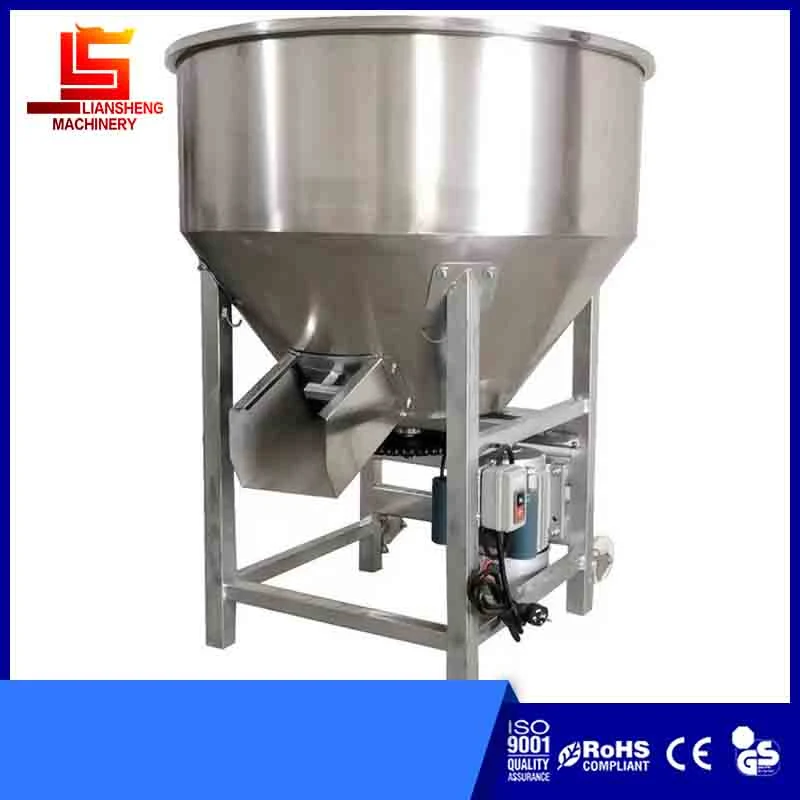 Electric Blender Stainless Steel Feed Fertilizer Mixer Sand Cement Mixing Machine