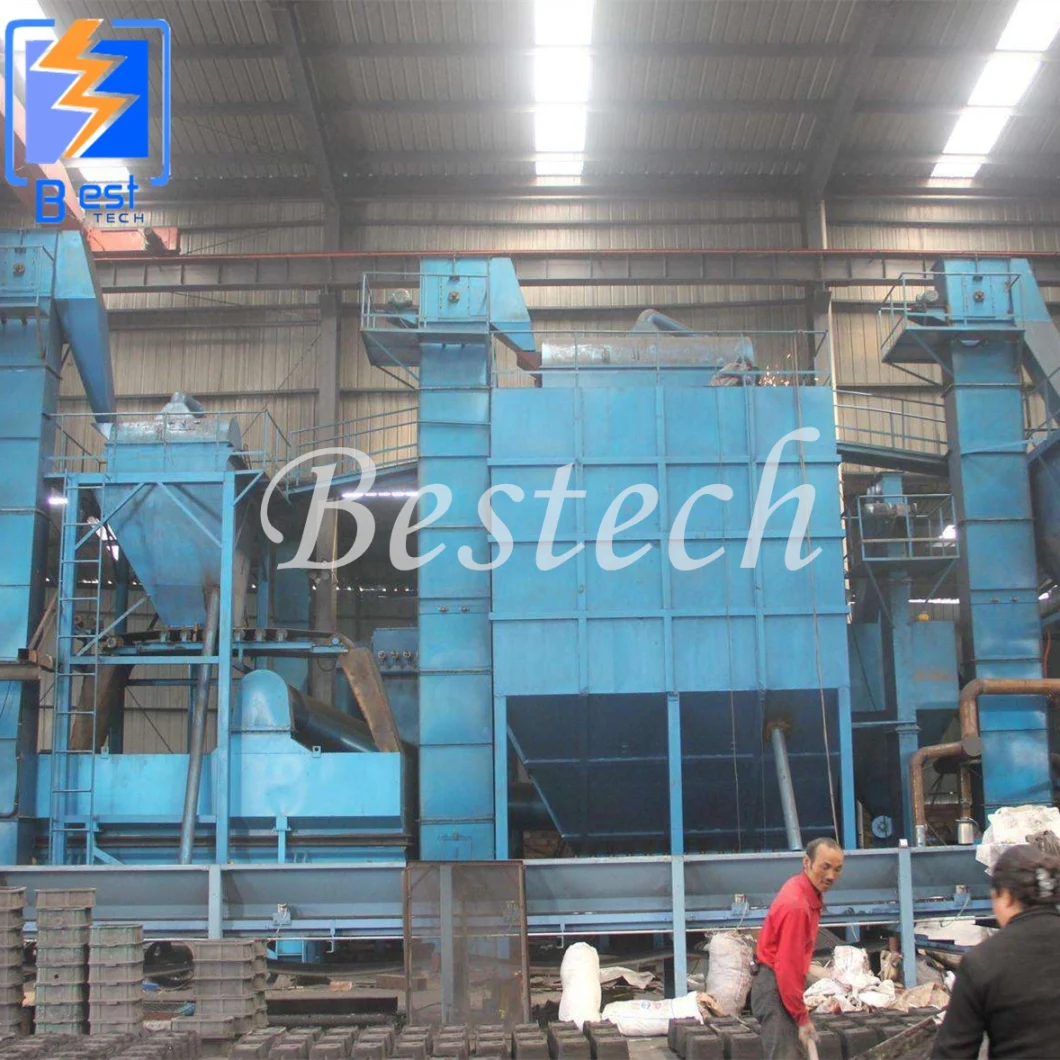 Foundry Clay Green Sand Process Treatment Production Line for Sand Casting