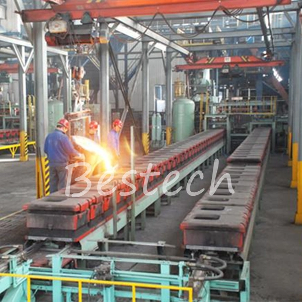 Foundry Green Sand Line Foundry Clay Sand Process Treatment Production Line