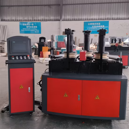 China Hydraulic Square Steel Profile Rolling Machine Steel Plate Section Profile Rolling Machine with Good Quality Steel Bar Channel Bending Machine Tube Bender