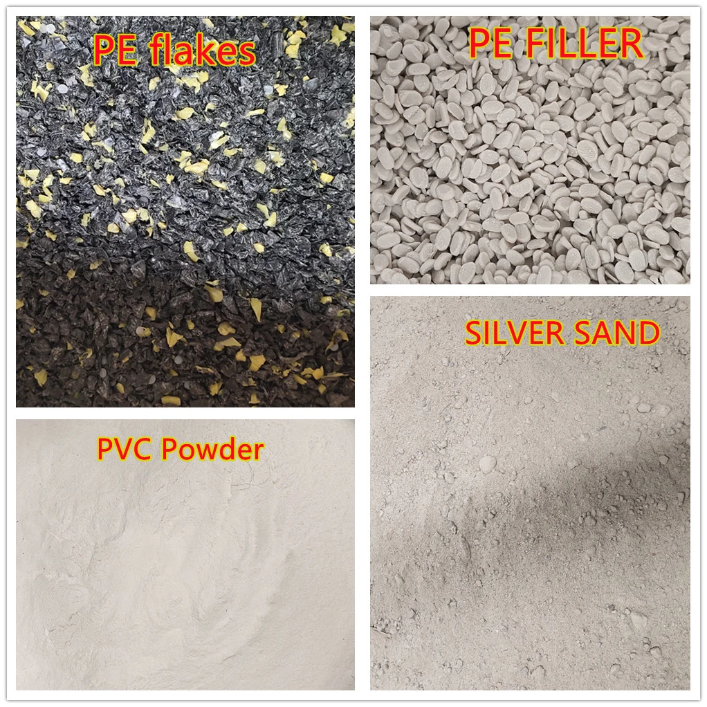PVC PP Construction Sand Extrusion Mixer Machine for Bangladesh Customer