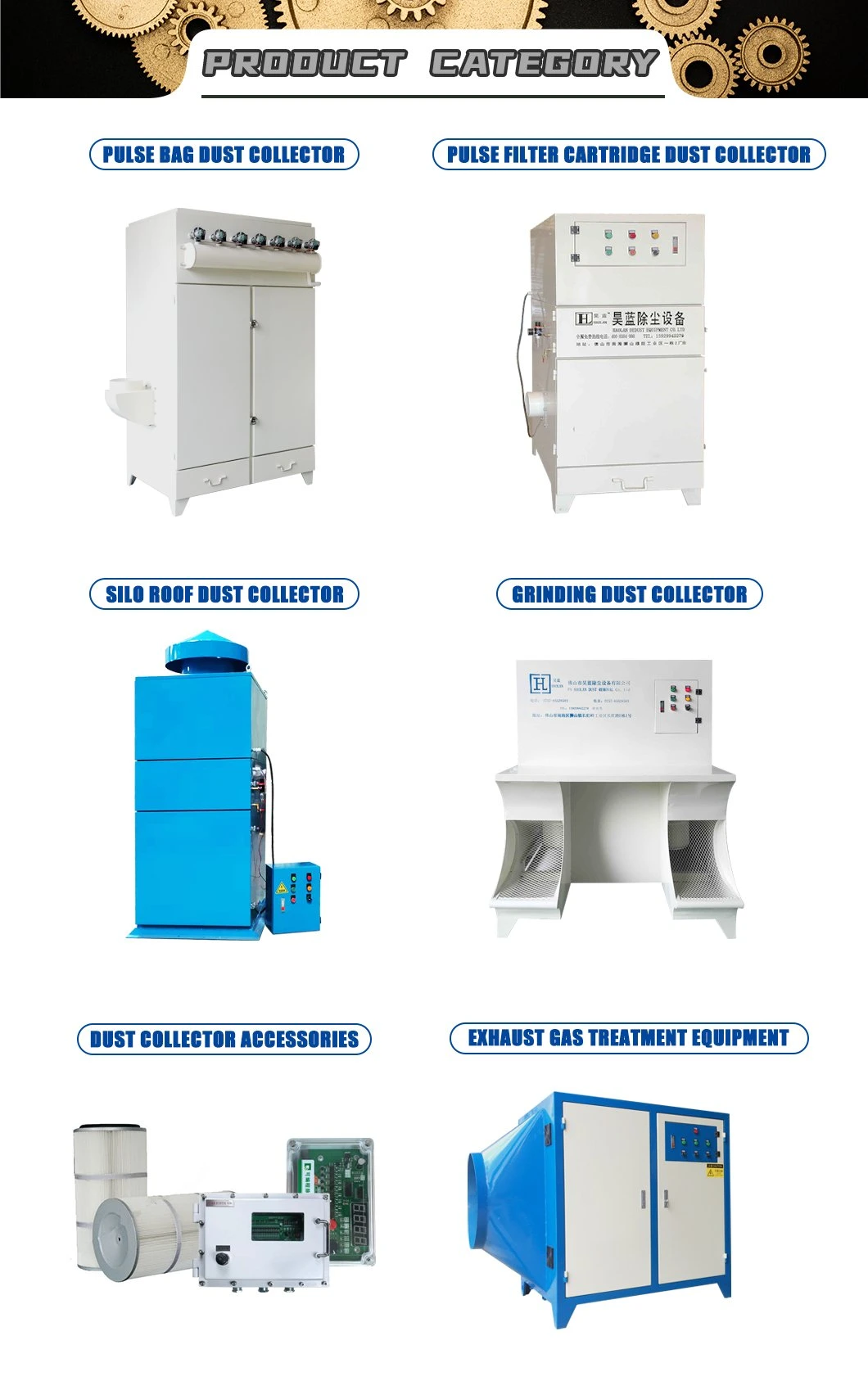 Industrial Dust Collector Dust Removal Equipment Used in Various Scenarios
