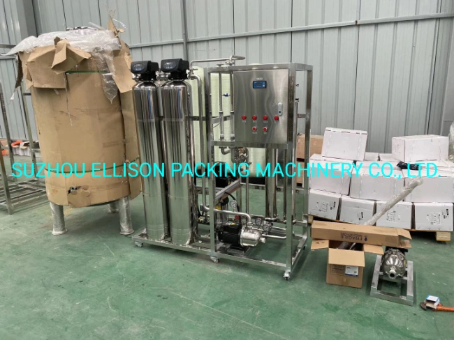 Automatic EDI Mineral Pure Water Making Filling Capping Labeling Packing Production Line