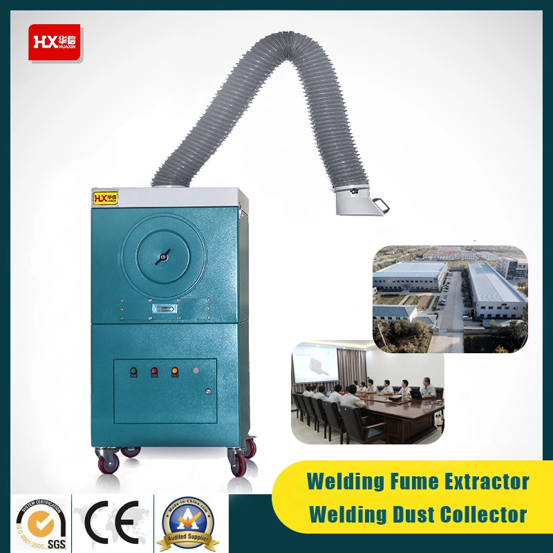 Signal Arm Welding Fume Extractor/Dust Collector for One Welding Station