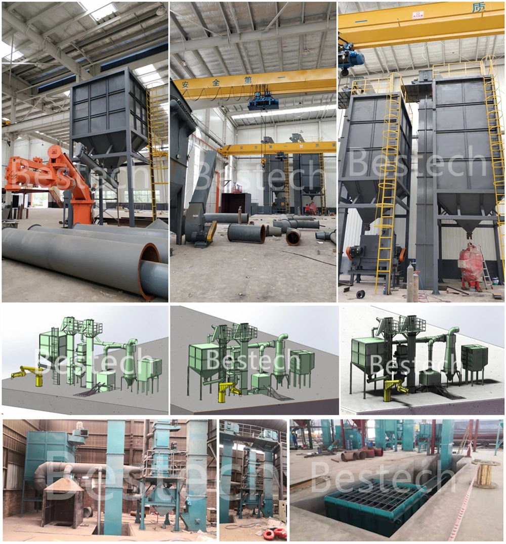 Foundry Sand Production Line Resin Sand Treatment System Resin Sand Casting Line