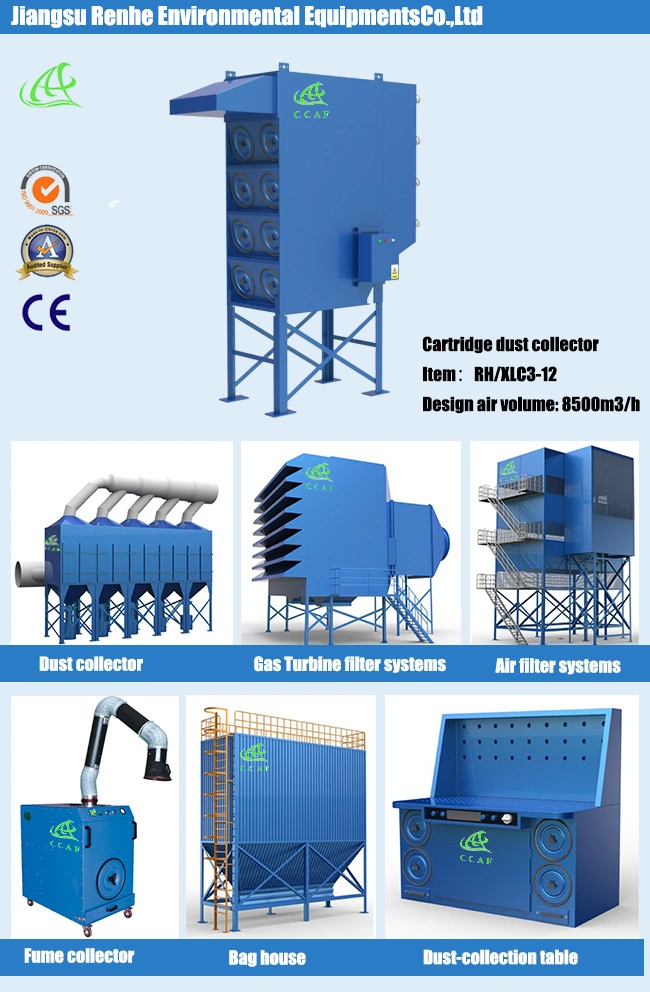 Cartridge Dust Collector for Industrial Air Cleaning