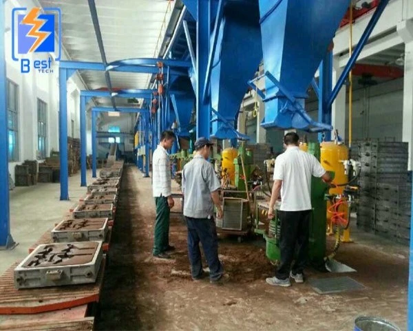 Clay Sand Foundry Molding Line Process Production Line Clay Sand Treatment Line