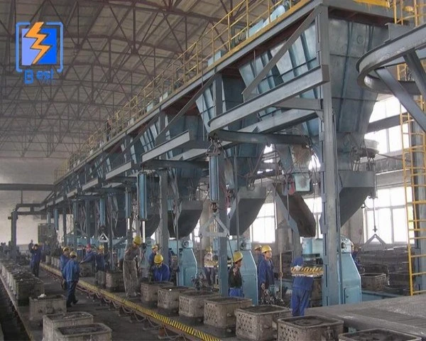 Foundry Clay Green Sand Process Treatment Production Line for Sand Casting