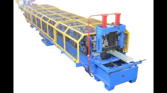 Metal Steel Framing Profile Structure Building Warehouse Automatic Changed CZ Purlin Hole Punch Cold Roll Forming Making Machine for Prefabricated House